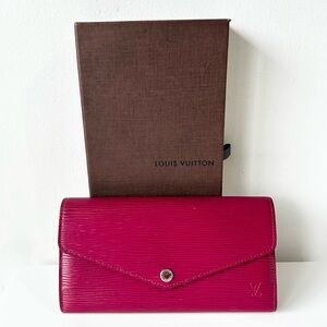 Louis Vuitton Sarah Epi Wallet